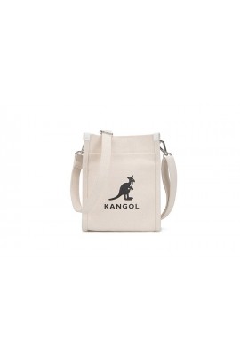 Kangol Hexa Canvas Mini Cross Bag- Ivory 3121